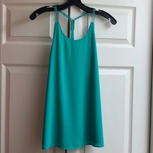 Teal tank